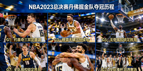 NBA2023总决赛丹佛掘金队夺冠历程精彩瞬间回顾